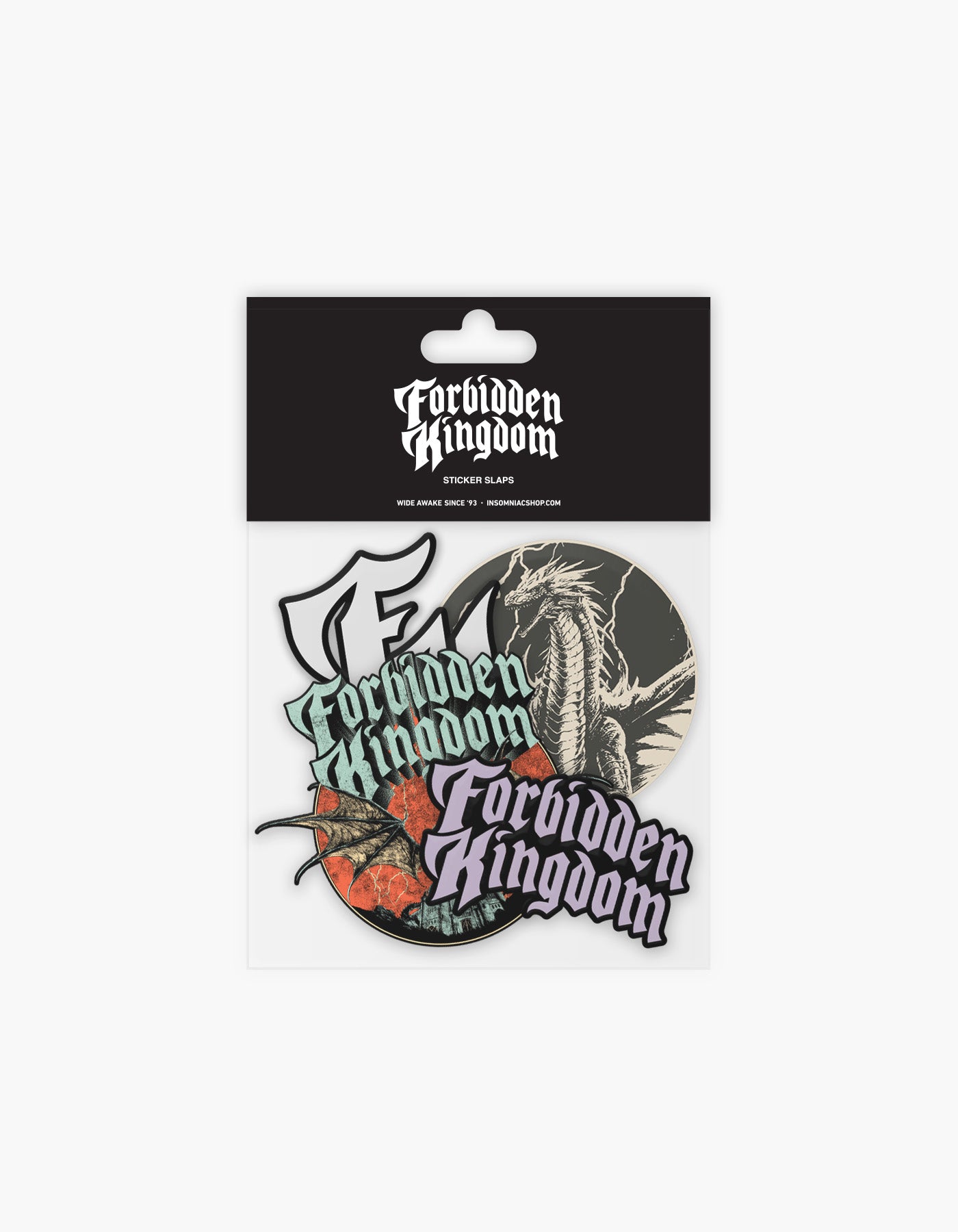 Forbidden Kingdom 2025 Sticker Slap Pack – Insomniac Shop