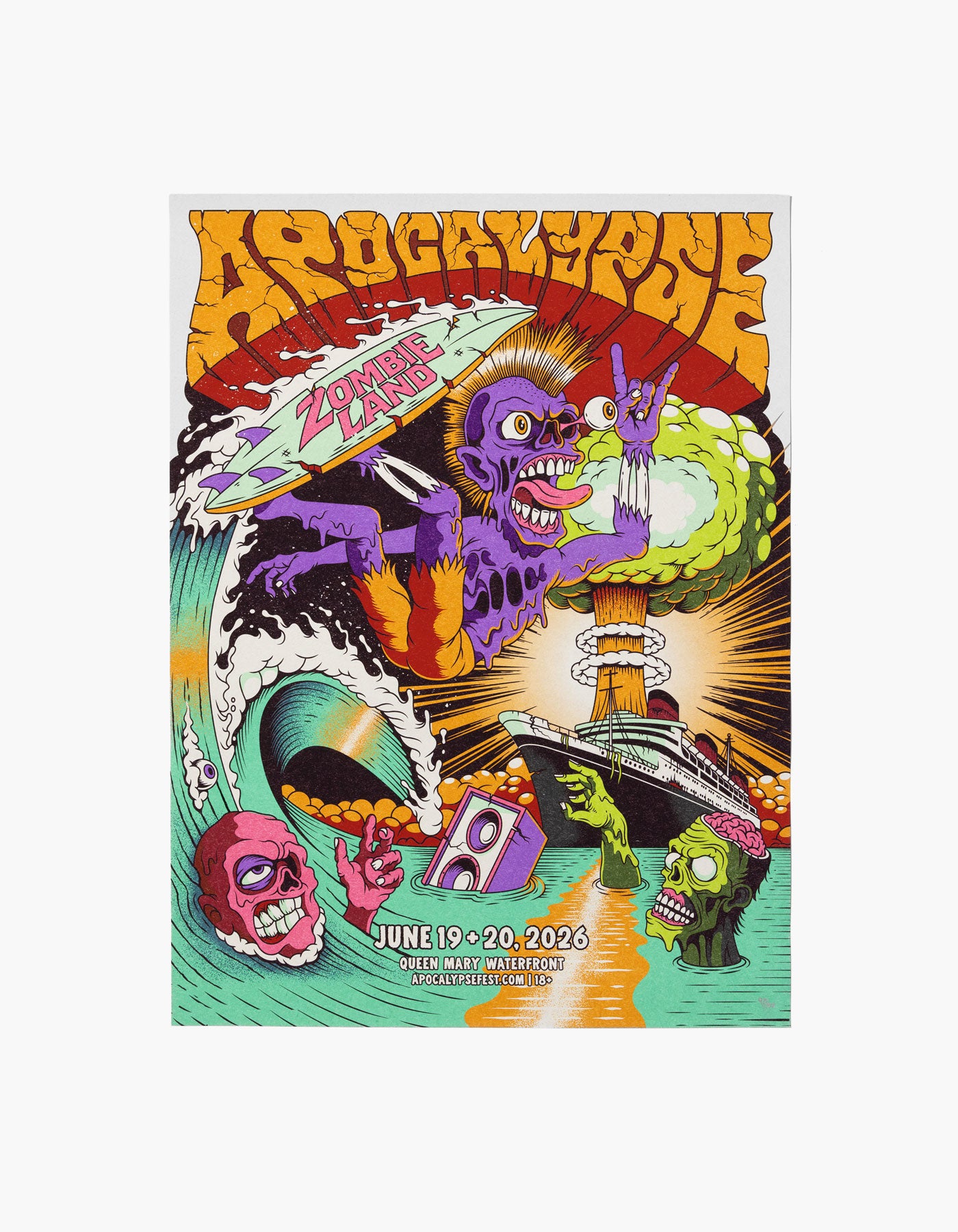Apocalypse Summer 2026 Poster – Insomniac Shop