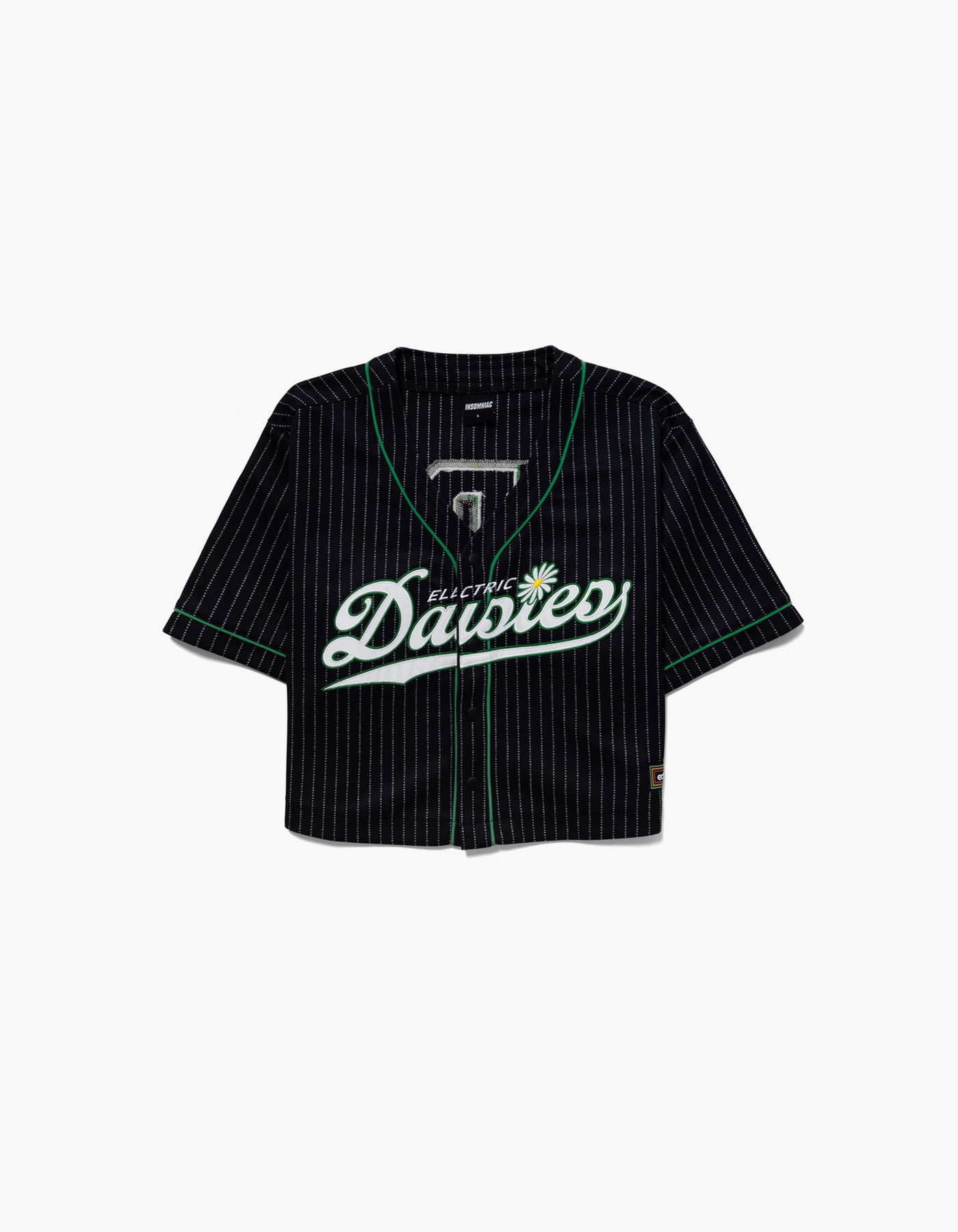 ミュージシャン BABYL BASEBALL JERSEY XL INTUIT DOME EDC 2026 Electric Daisies Crop Baseball Jersey – Insomniac Shop