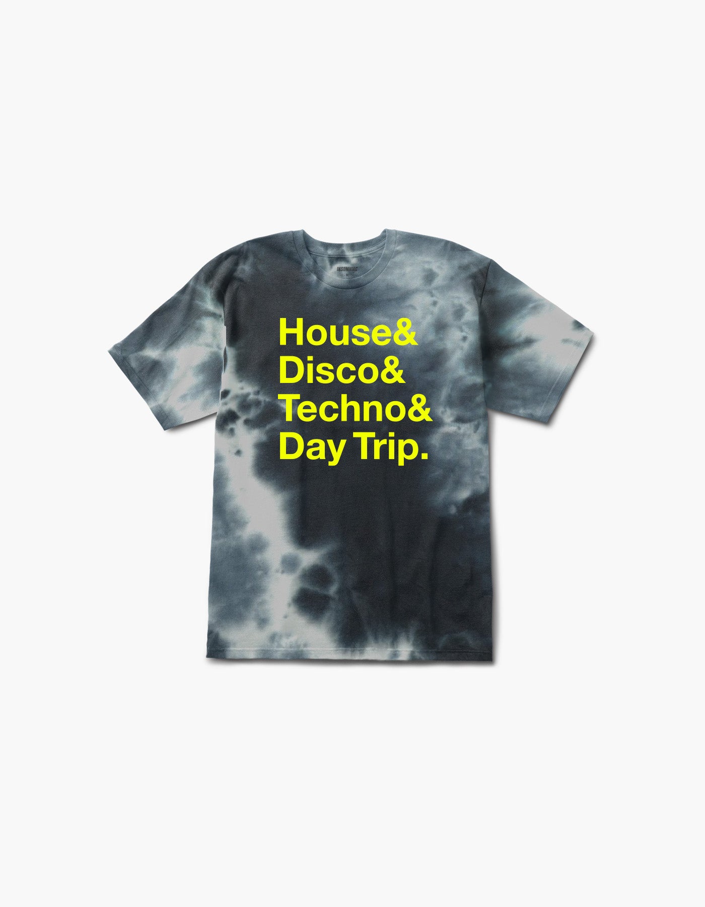 House Disco Techno Tie Dye S/S Tee – Insomniac Shop