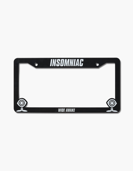 Insomniac Eye Guy License Plate Frame