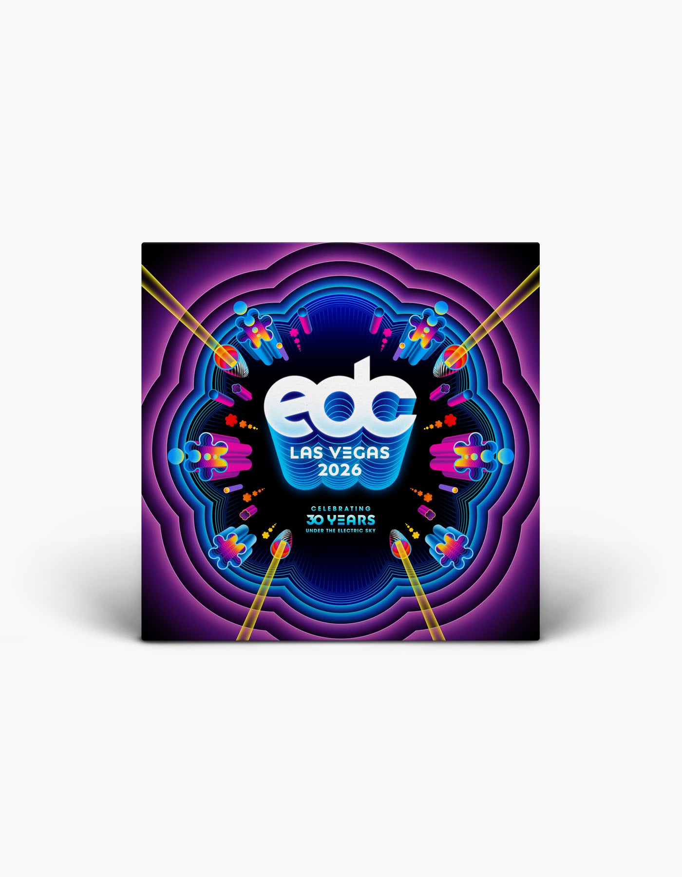 EDC Las Vegas 2026 — 30th Anniversary 3LP Vinyl