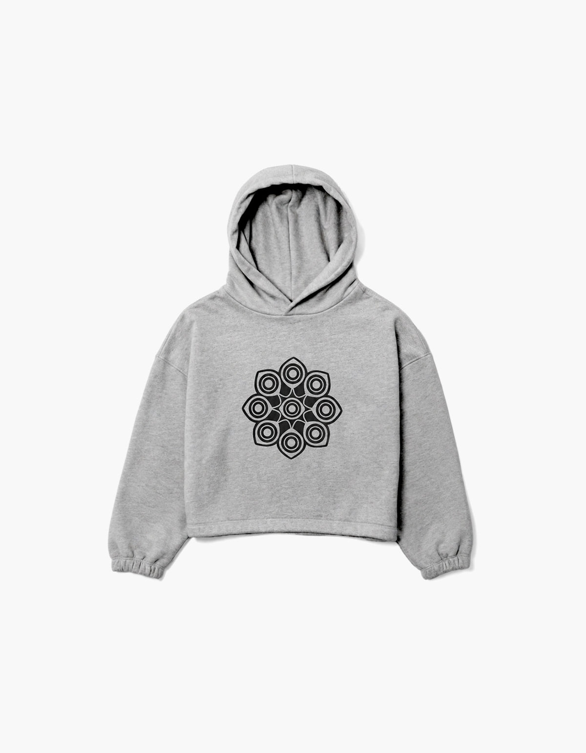 Insomniac Emblem Crop Hoodie