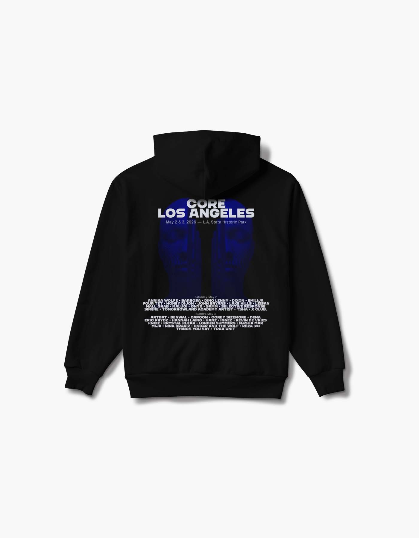CORE LA 2026 Lineup Hoodie