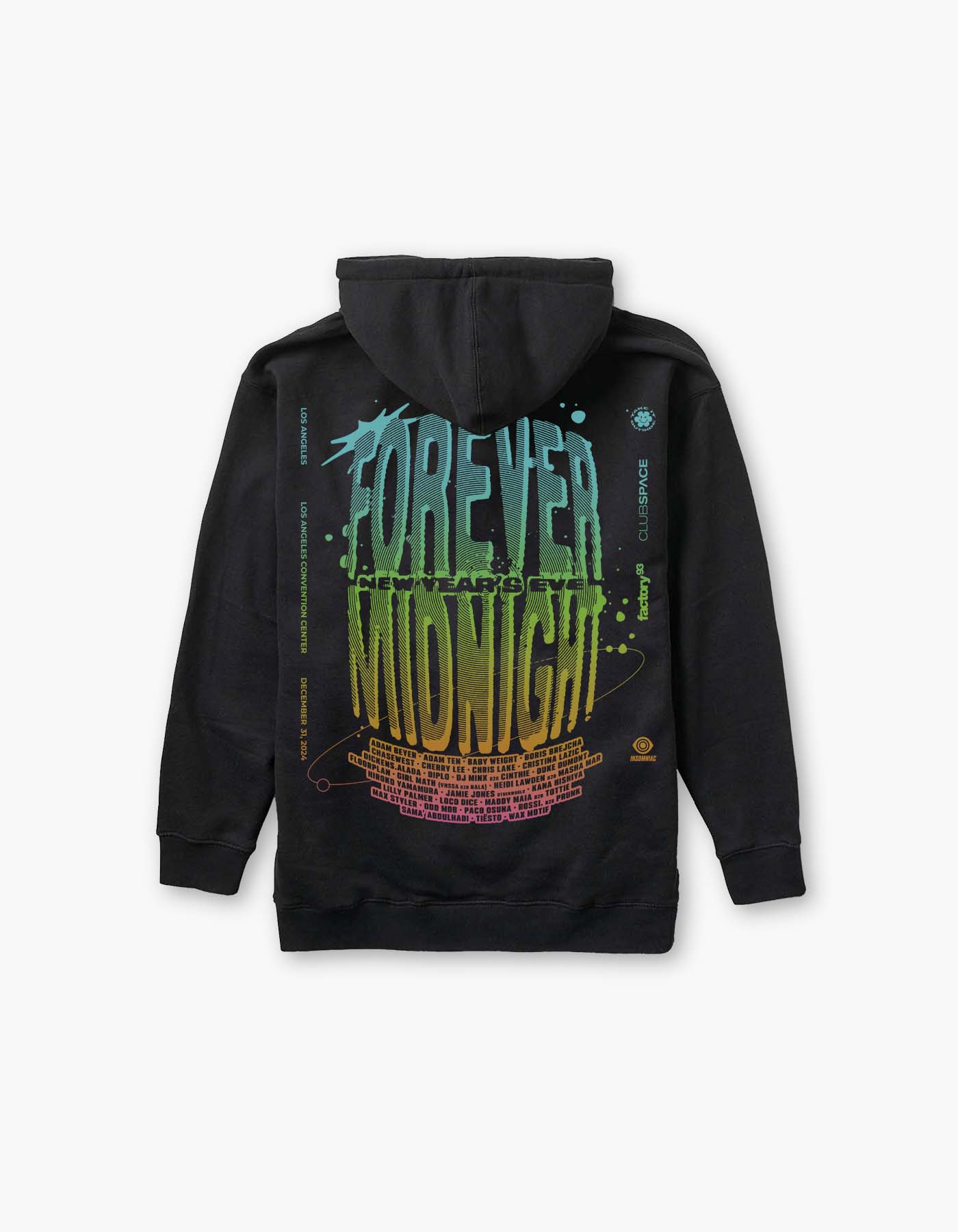 Forever Midnight LA 2024 Lineup Hoodie