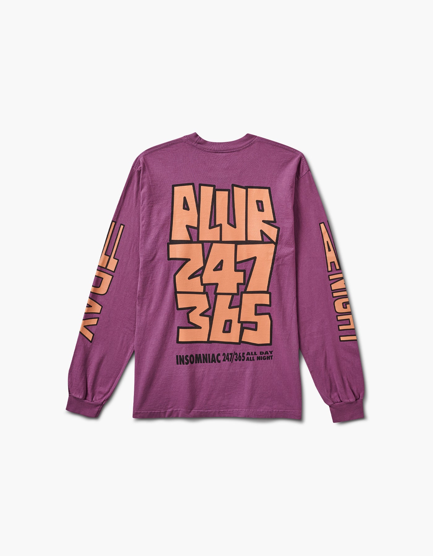 PLUR 24/7 Long Sleeve Tee – Insomniac Shop