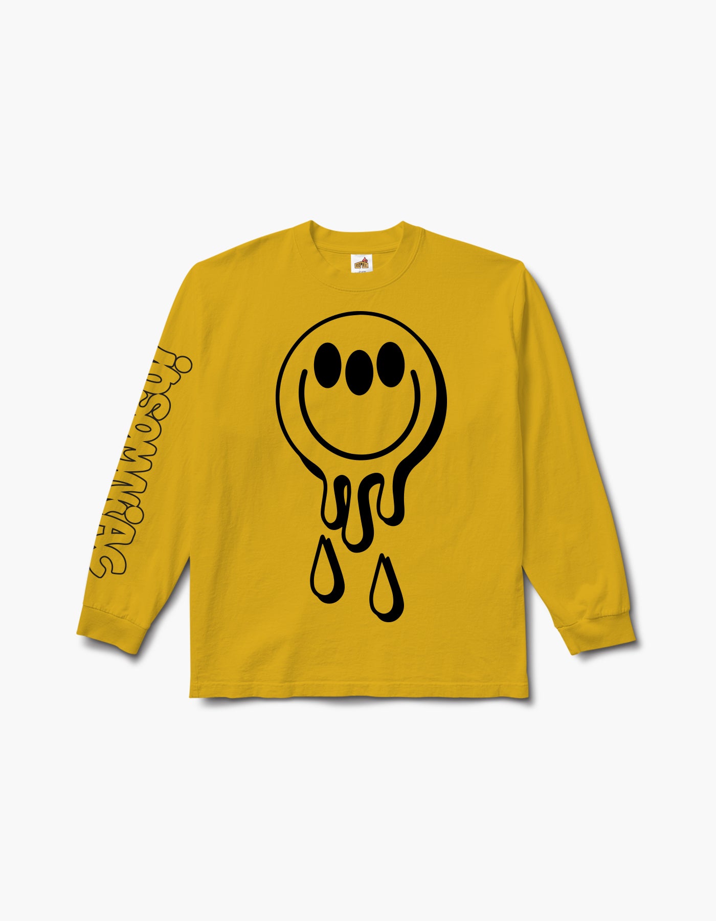 Melted Smiley L/S Tee