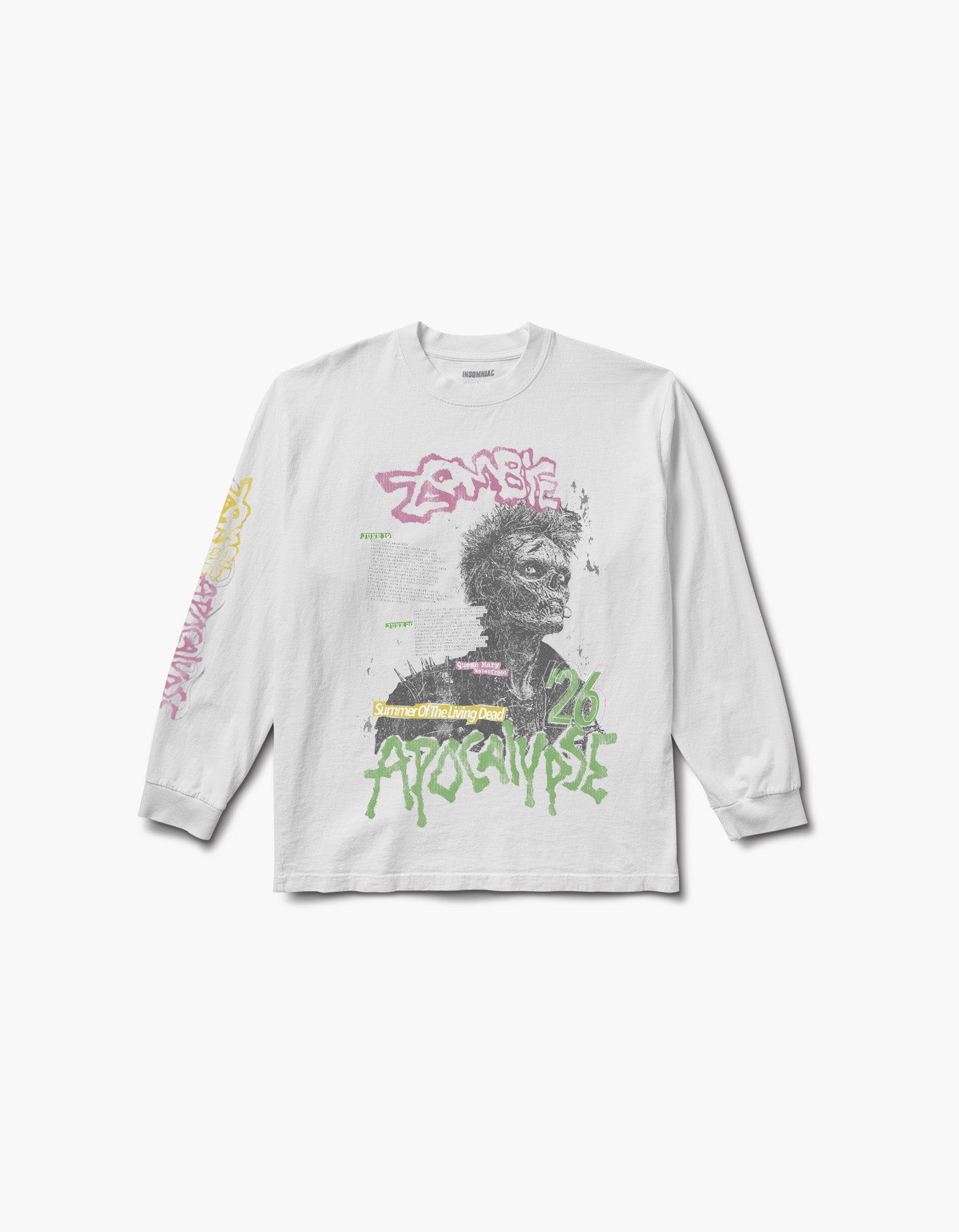 Apocalypse Dead Summer 2026 Lineup Long Sleeve Tee