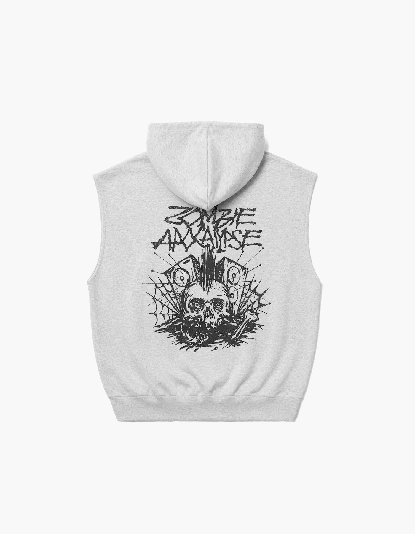 Zombie Apocalypse Bass Sleeveless Hoodie