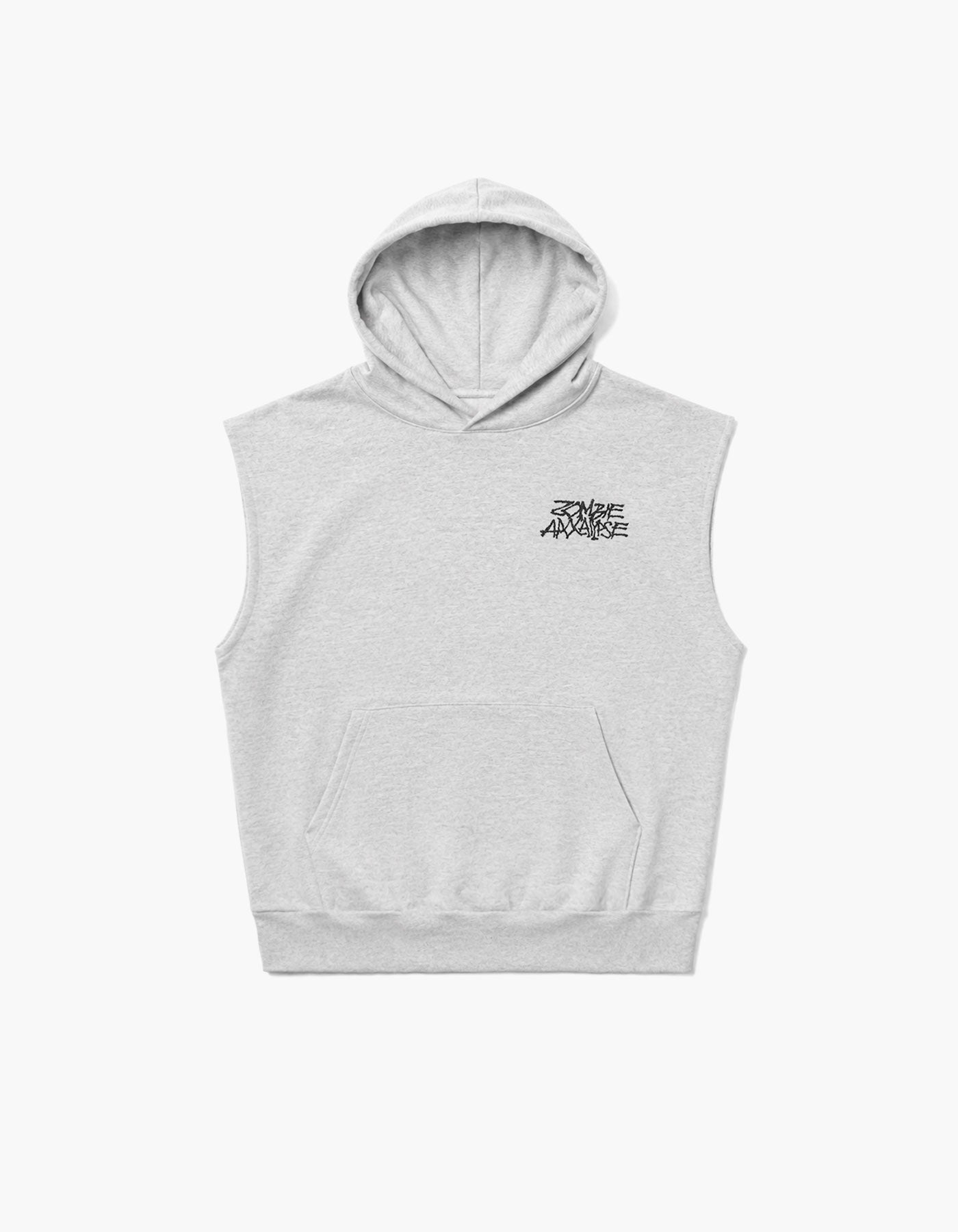 Zombie Apocalypse Bass Sleeveless Hoodie