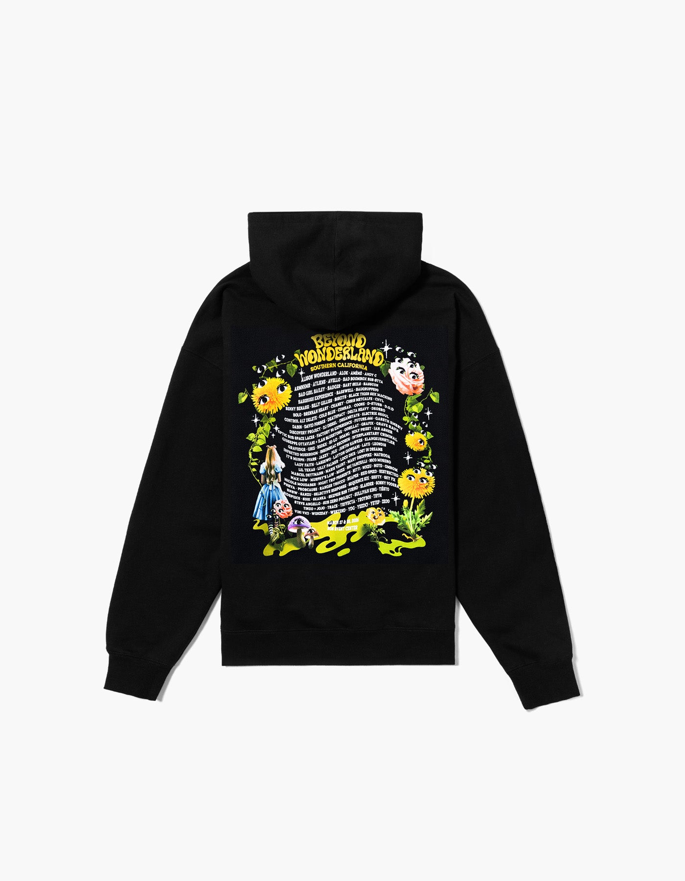 Curious Garden Lineup Hoodie