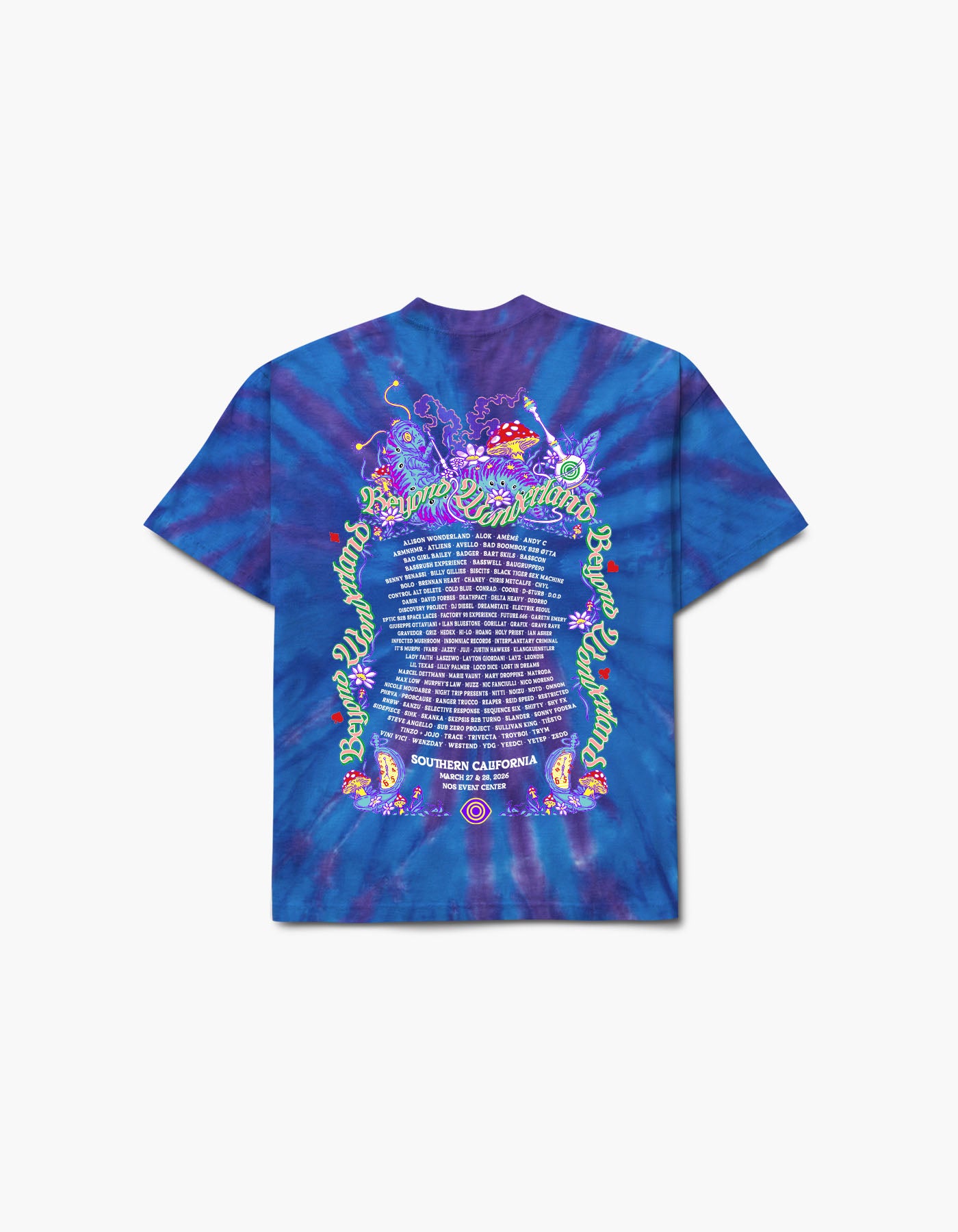 Entrance Tie Dye 2026 Lineup S/S Tee
