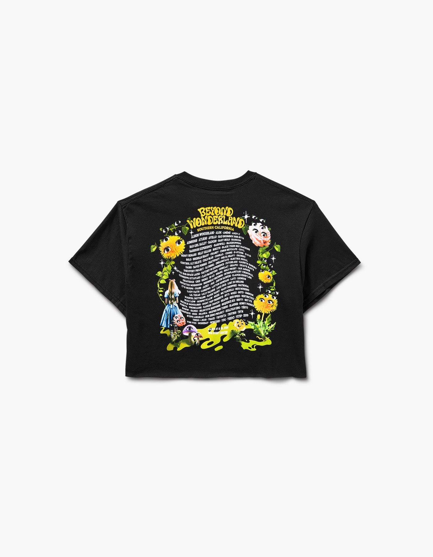 Curious Garden 2026 Lineup Crop S/S Tee