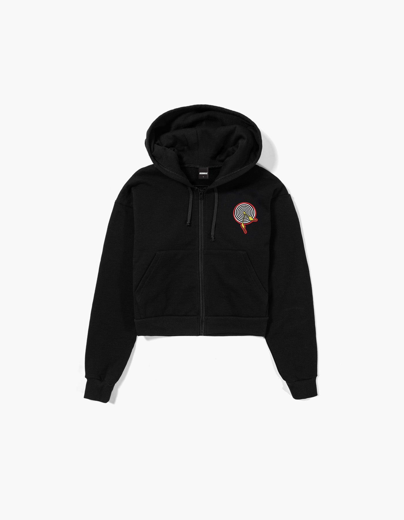 Beyond Cryptic Zip Crop Hoodie