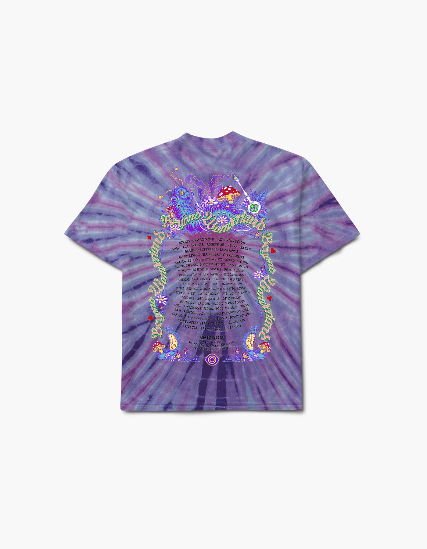Entrance Chicago Tie Dye 2026 Lineup S/S Tee