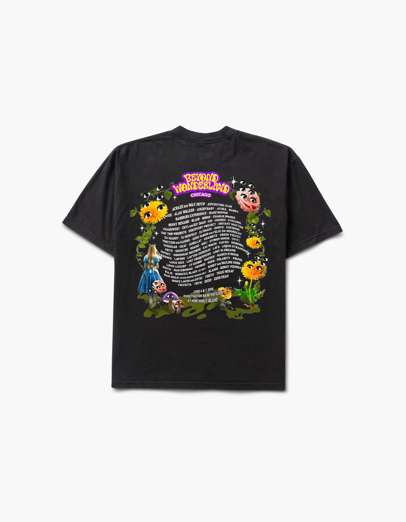 Curious Garden Chicago 2026 Lineup S/S Tee