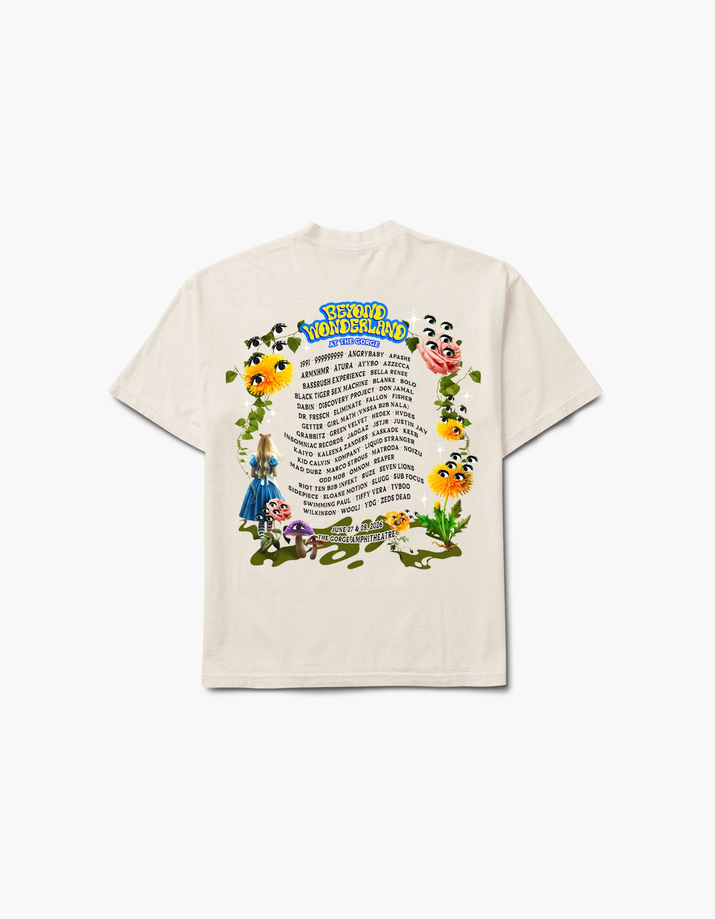 Beyond PNW Curious Garden 2026 Lineup Short Sleeve