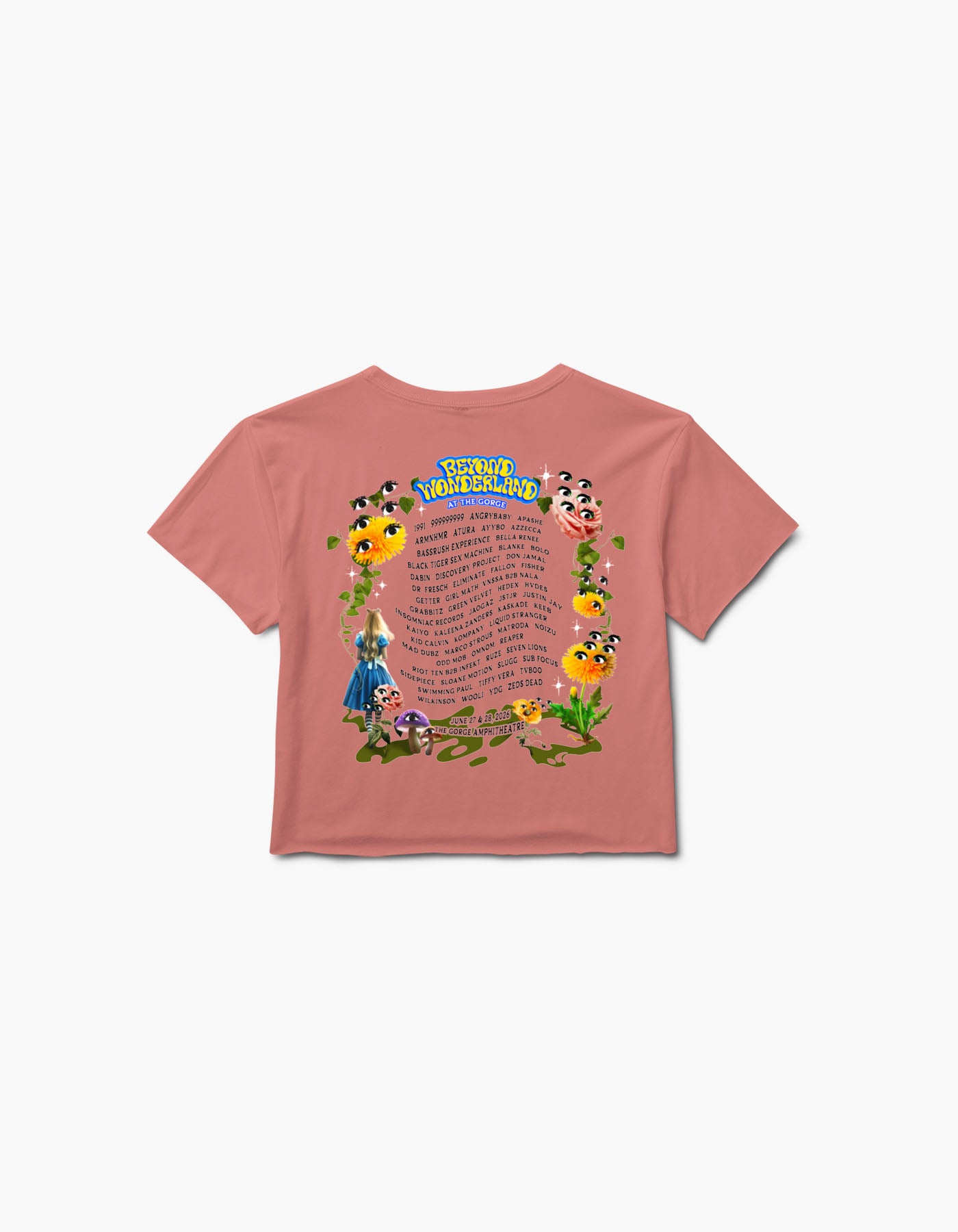 Beyond PNW Curious Garden 2026 Lineup Short Sleeve Crop