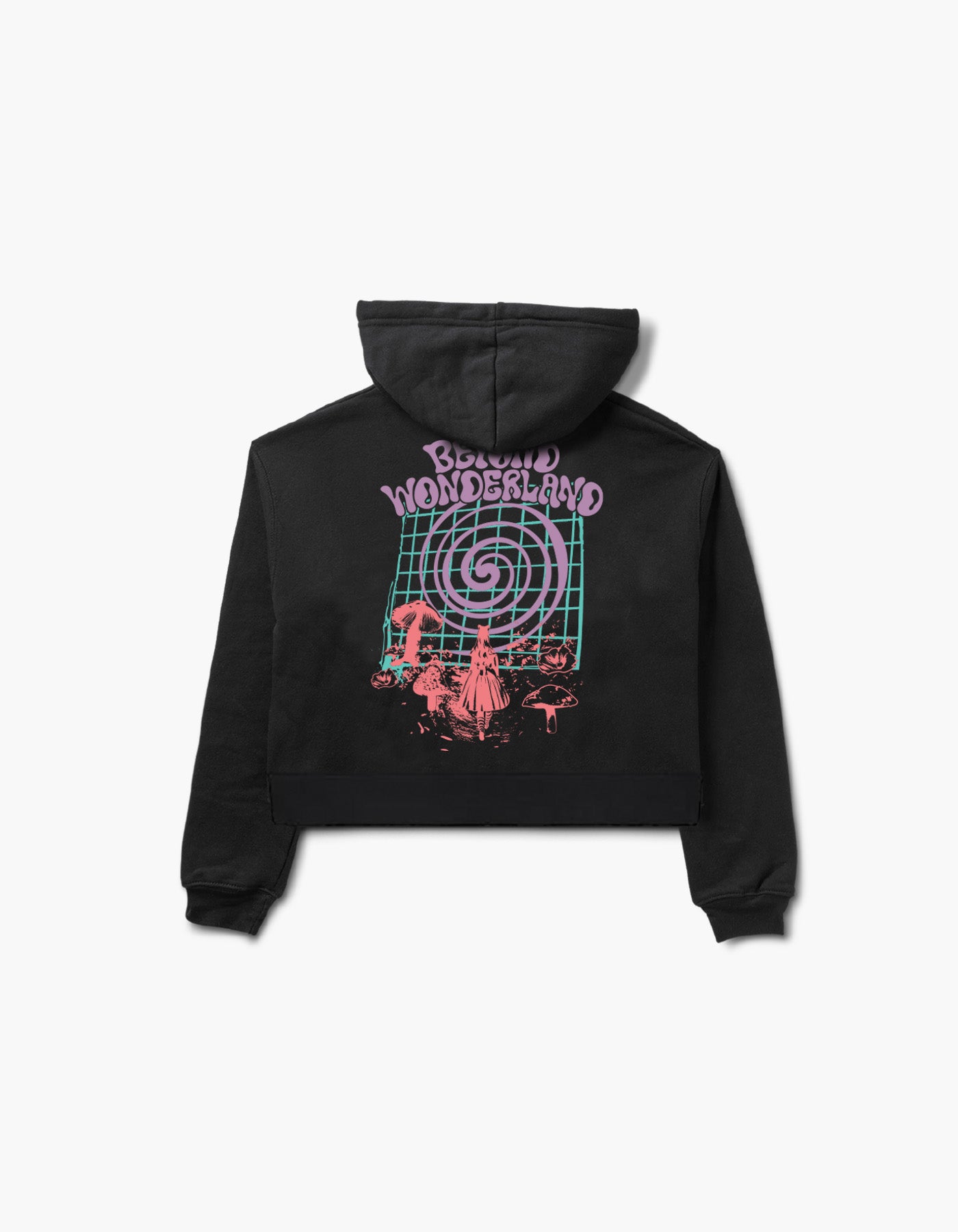 Beyond PNW 2026 Alice Spiral Crop Hoodie