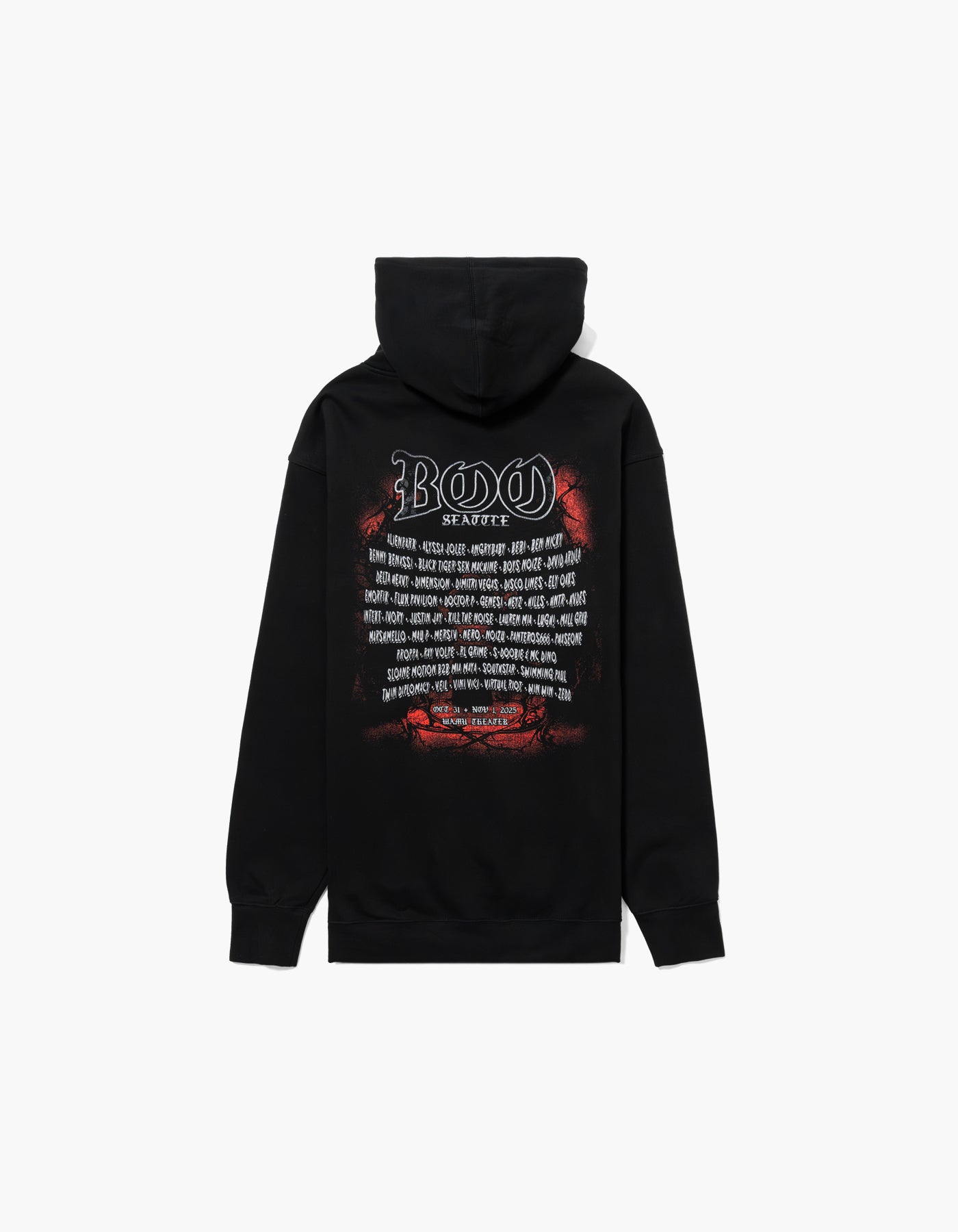 Boo 2025 Lineup Hoodie