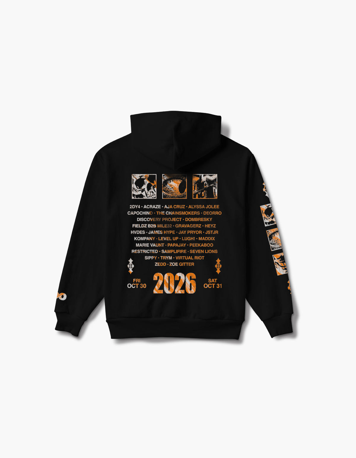 Boo Arizona 2026 Lineup Hoodie