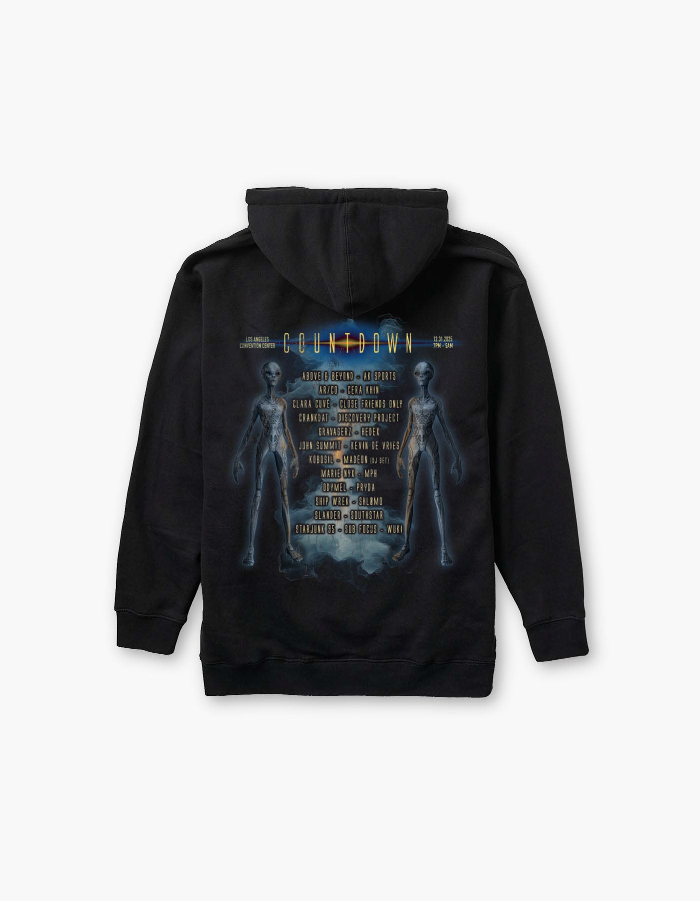 Countdown 2025 Lineup Hoodie