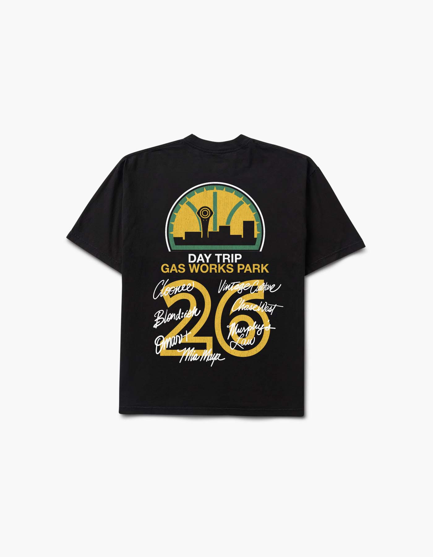 Day Trip Seattle 2026 Lineup Tee