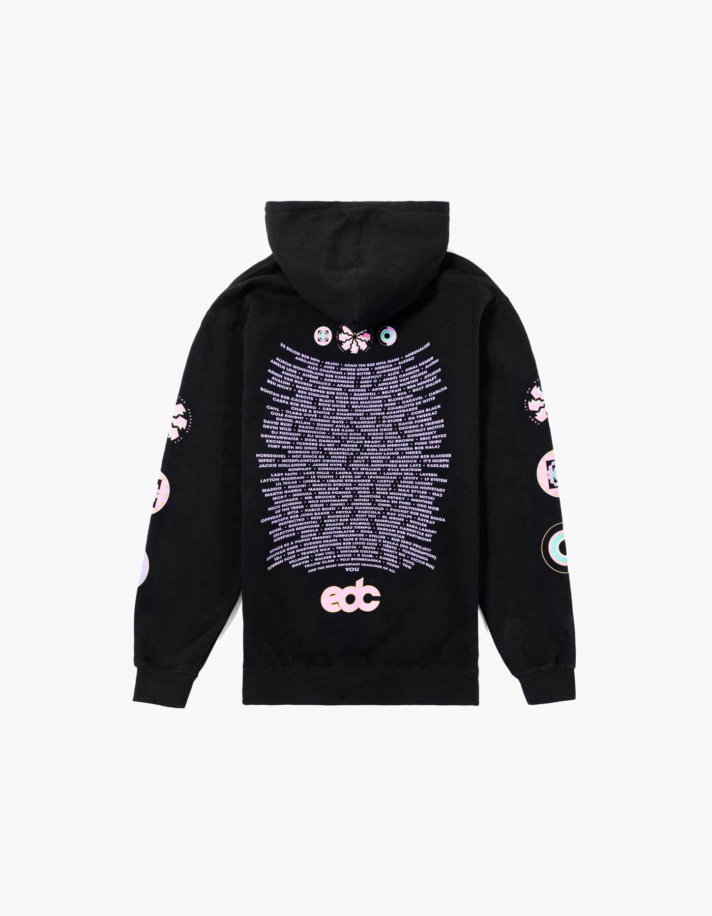 EDC LV Kinetic Lineup Hoodie - Main Image