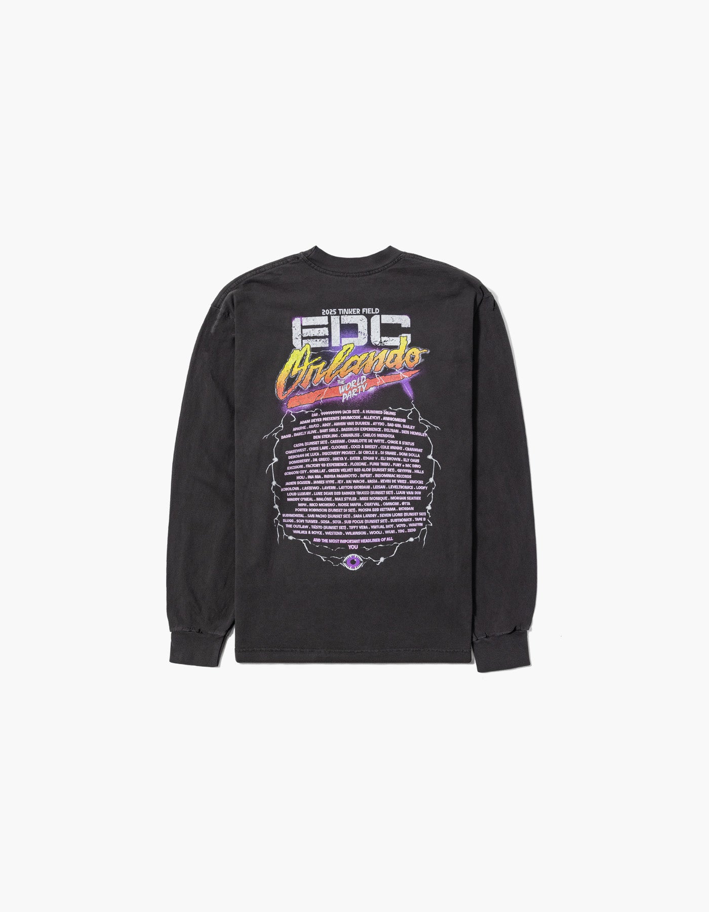 Party Croc Lineup L/S Tee