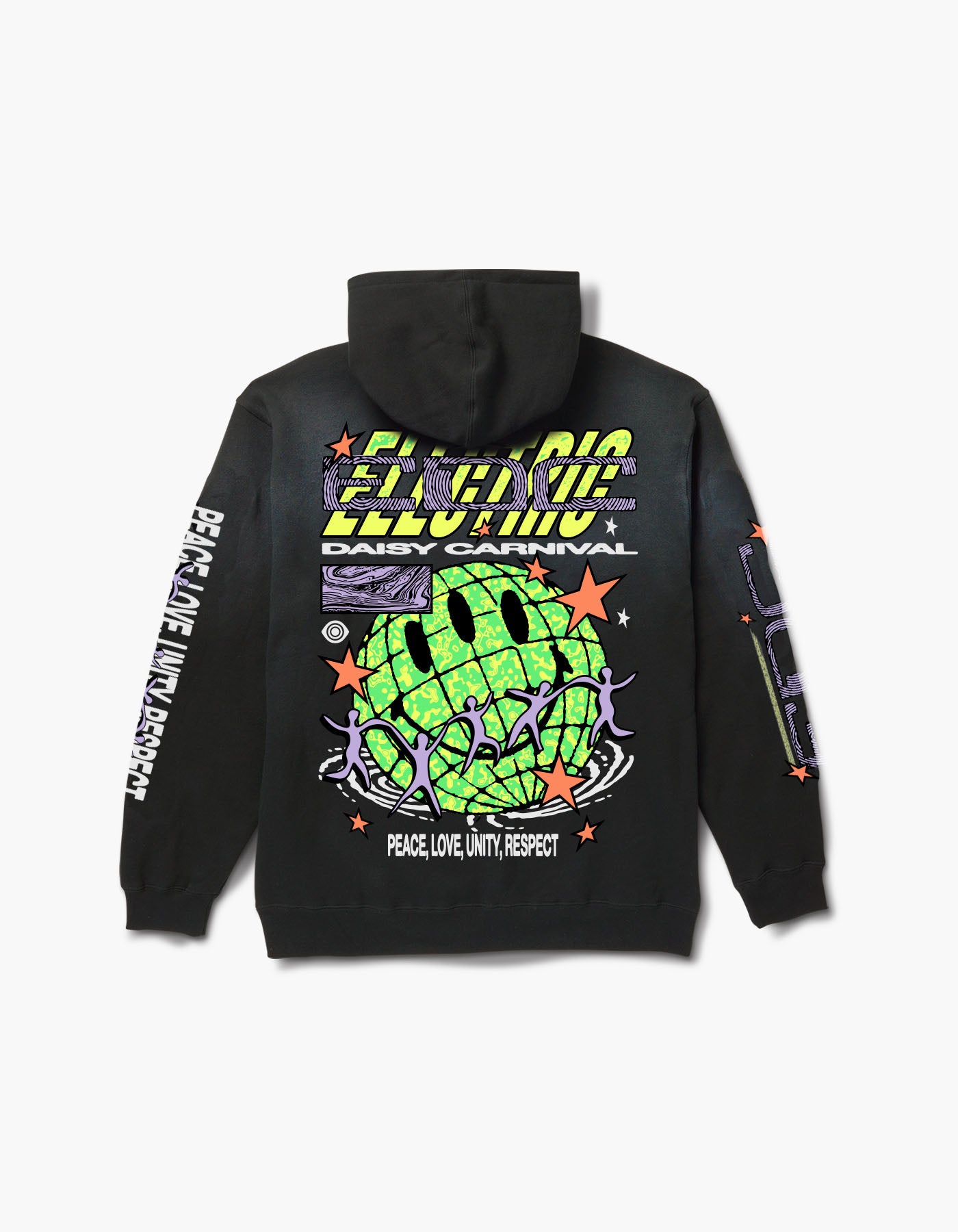 Electric Smile Globe Hoodie