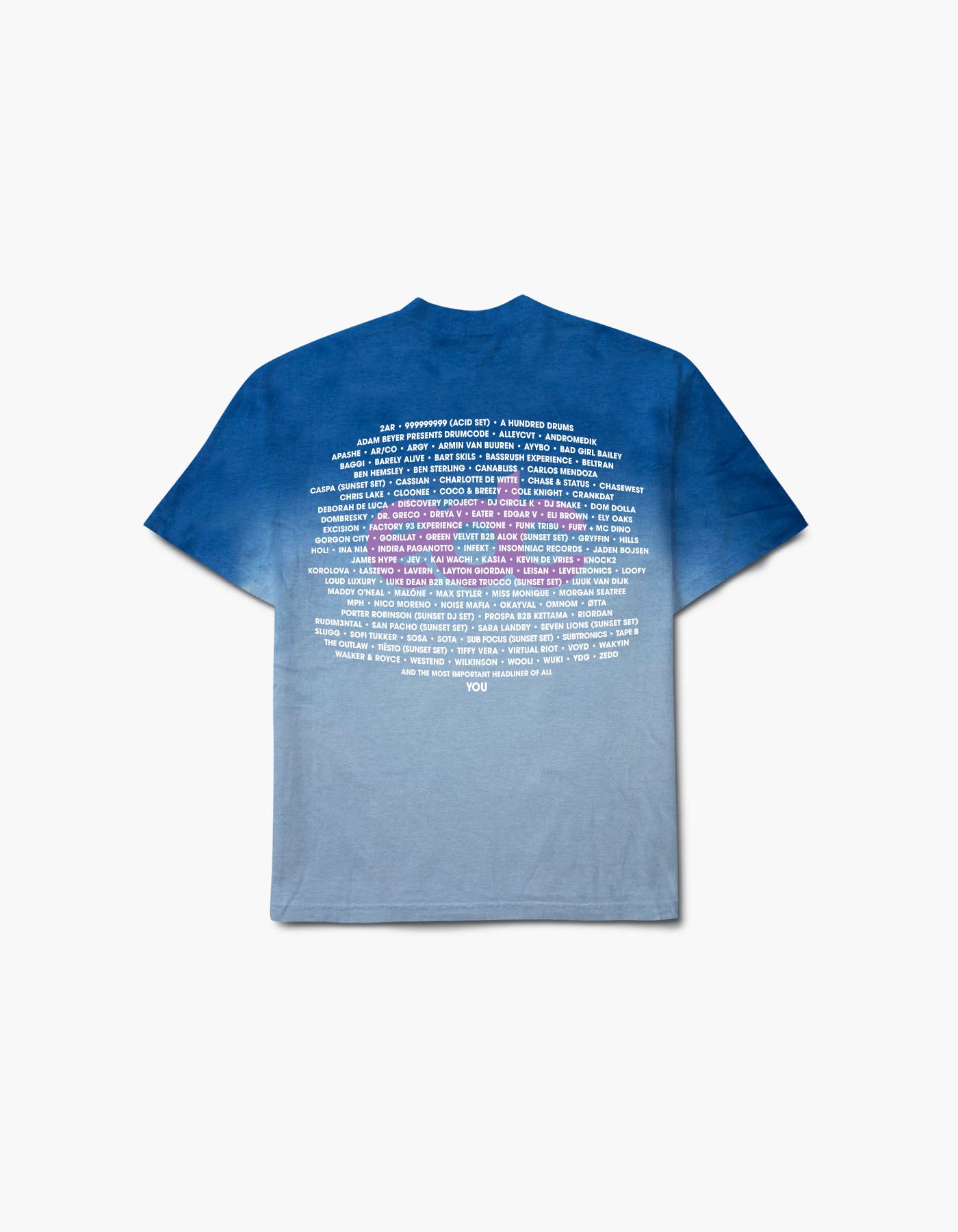 City Gaze Tie Dye Lineup S/S Tee