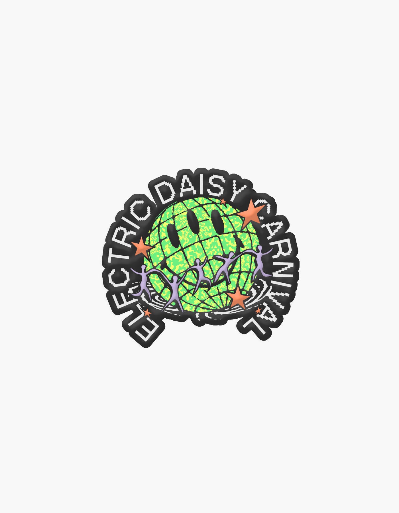 Electric Smile Globe Magnet