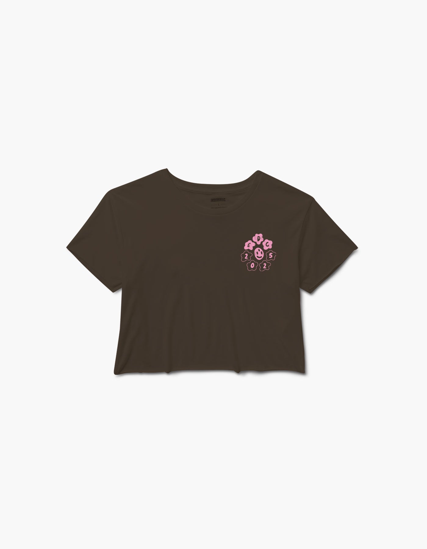 Daisy Check Lineup Crop S/S Tee