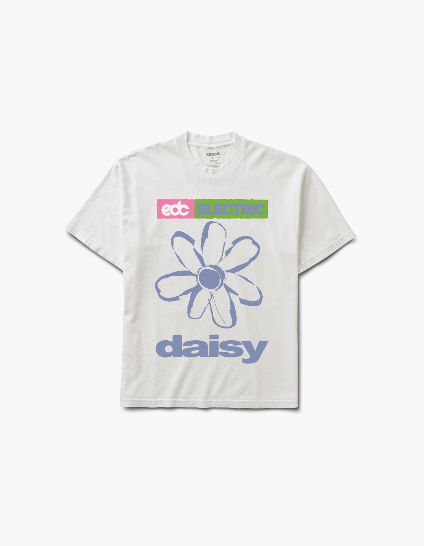 EDC 2026 Daisy Grid Glow Short Sleeve Tee – Insomniac Shop