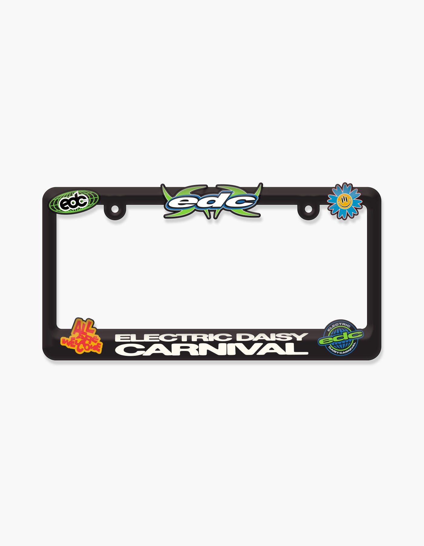 EDC 2026 Twisted License Plate Frame