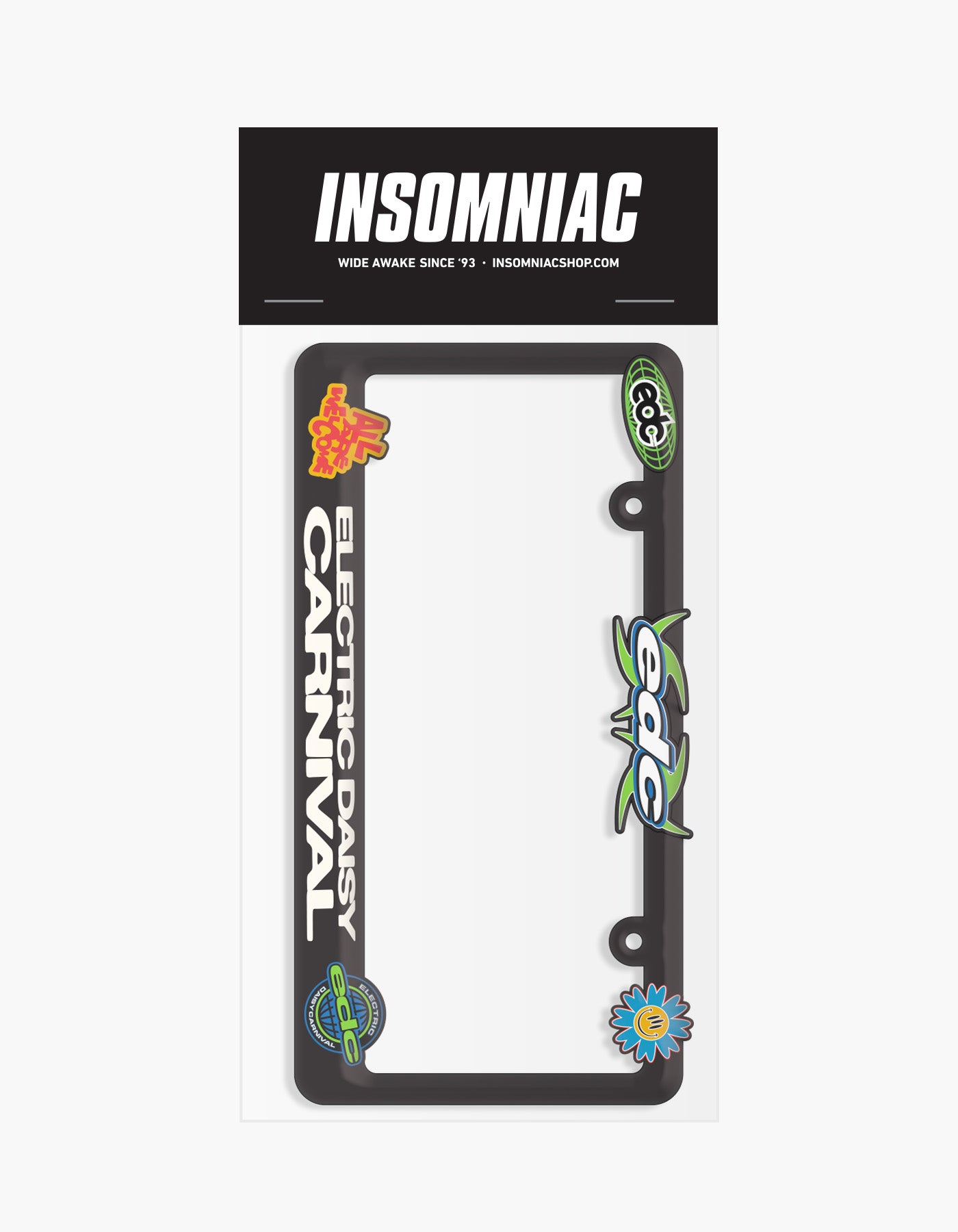 EDC 2026 Twisted License Plate Frame