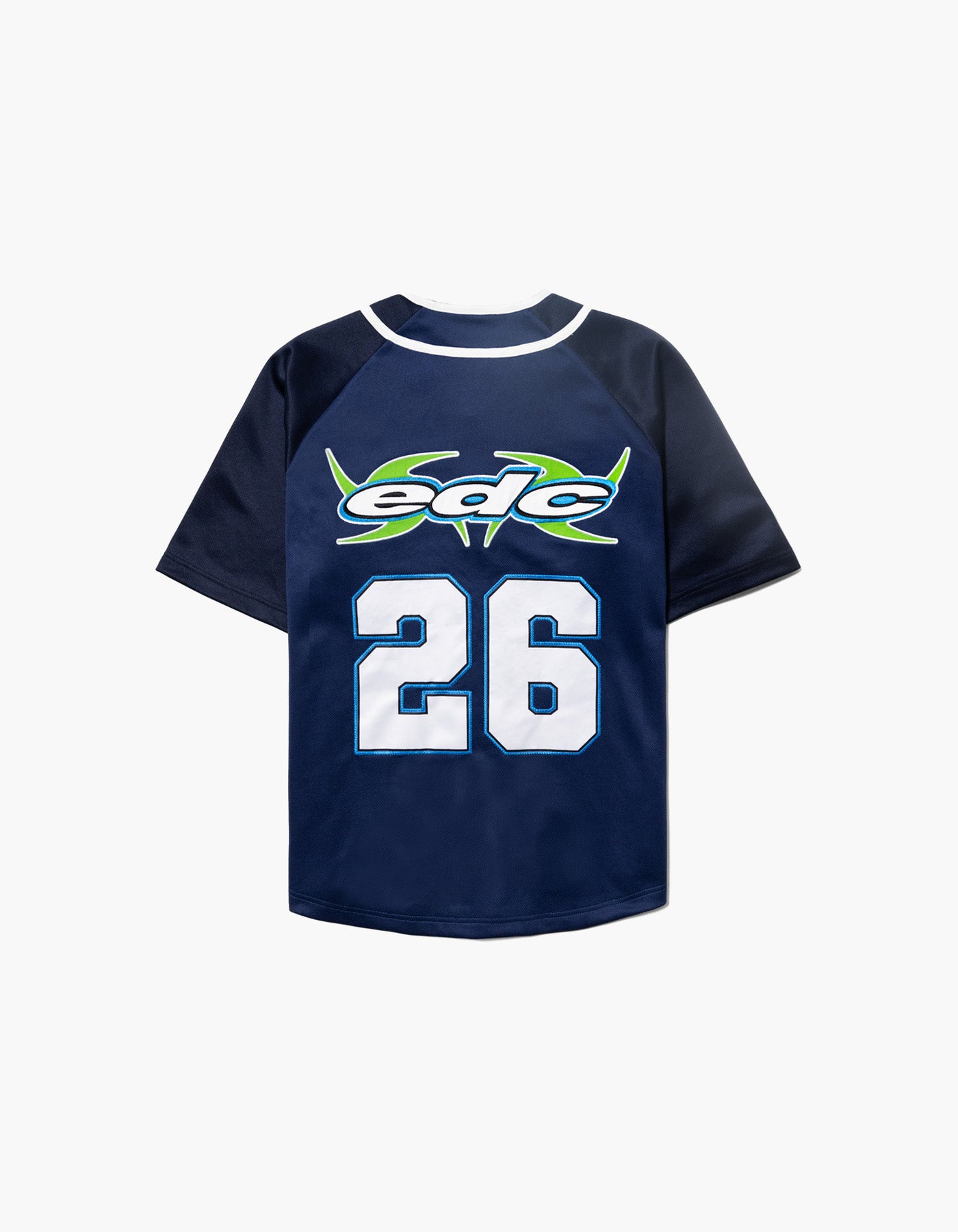 ミュージシャン BABYL BASEBALL JERSEY XL INTUIT DOME EDC 2026 Racer Baseball Jersey – Insomniac Shop