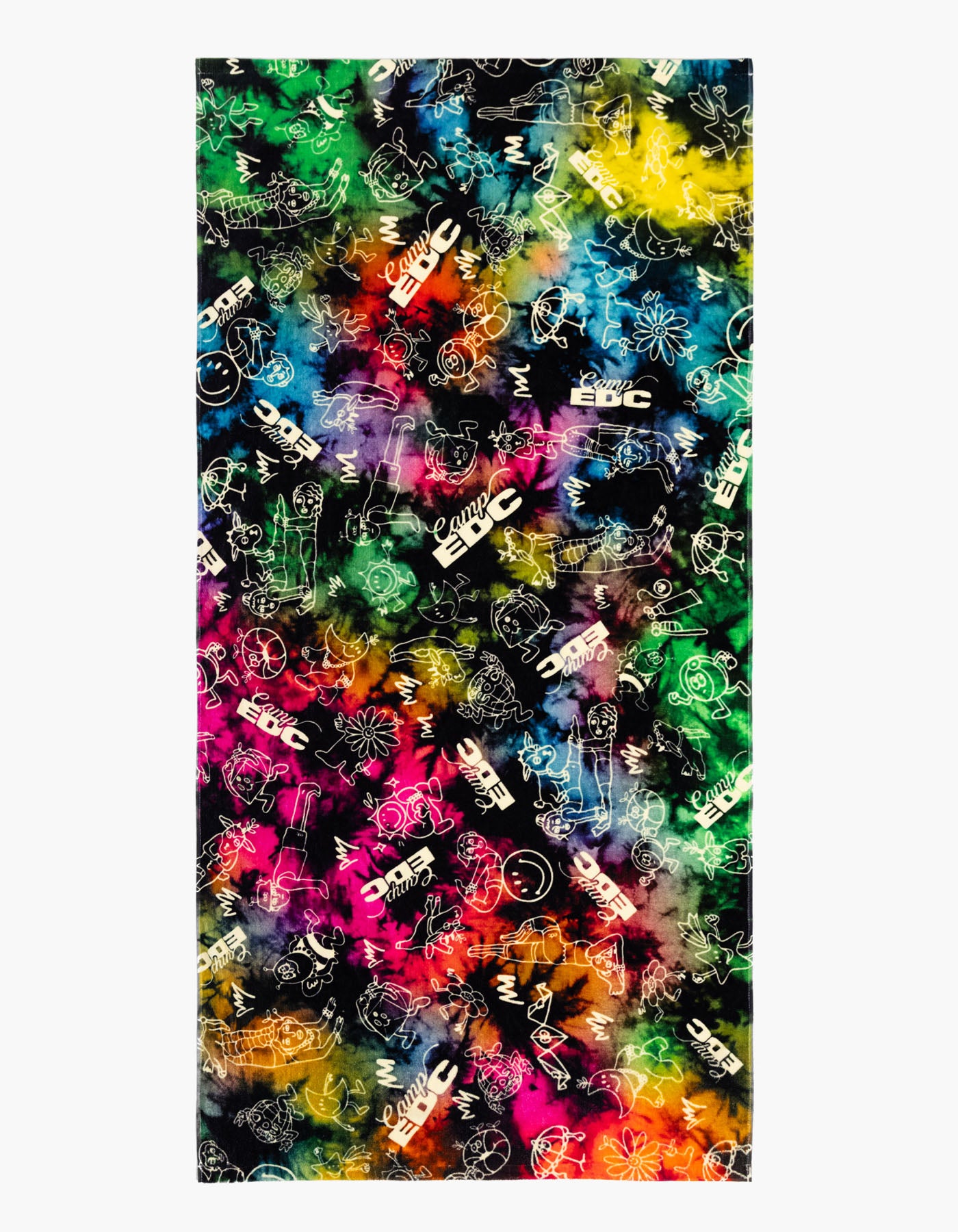 EDC 2026 Cosmic Gathering Tie Dye Towel