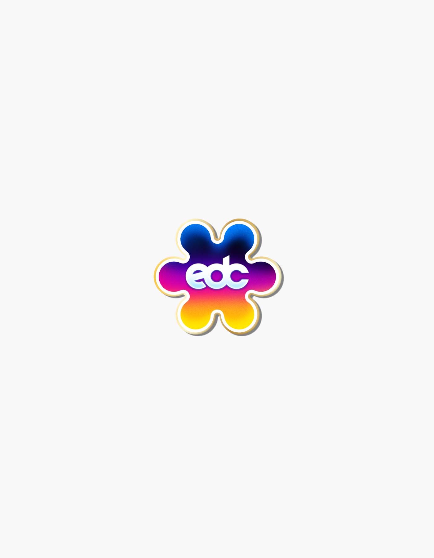 EDC 2026 Kinetic Journey Floral Pin