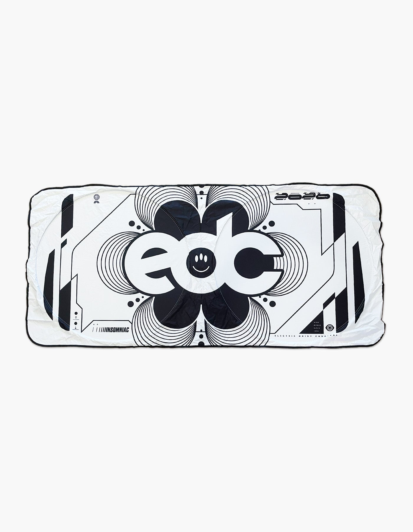 EDC 2026 Kinetic Burst Car Sun Shield