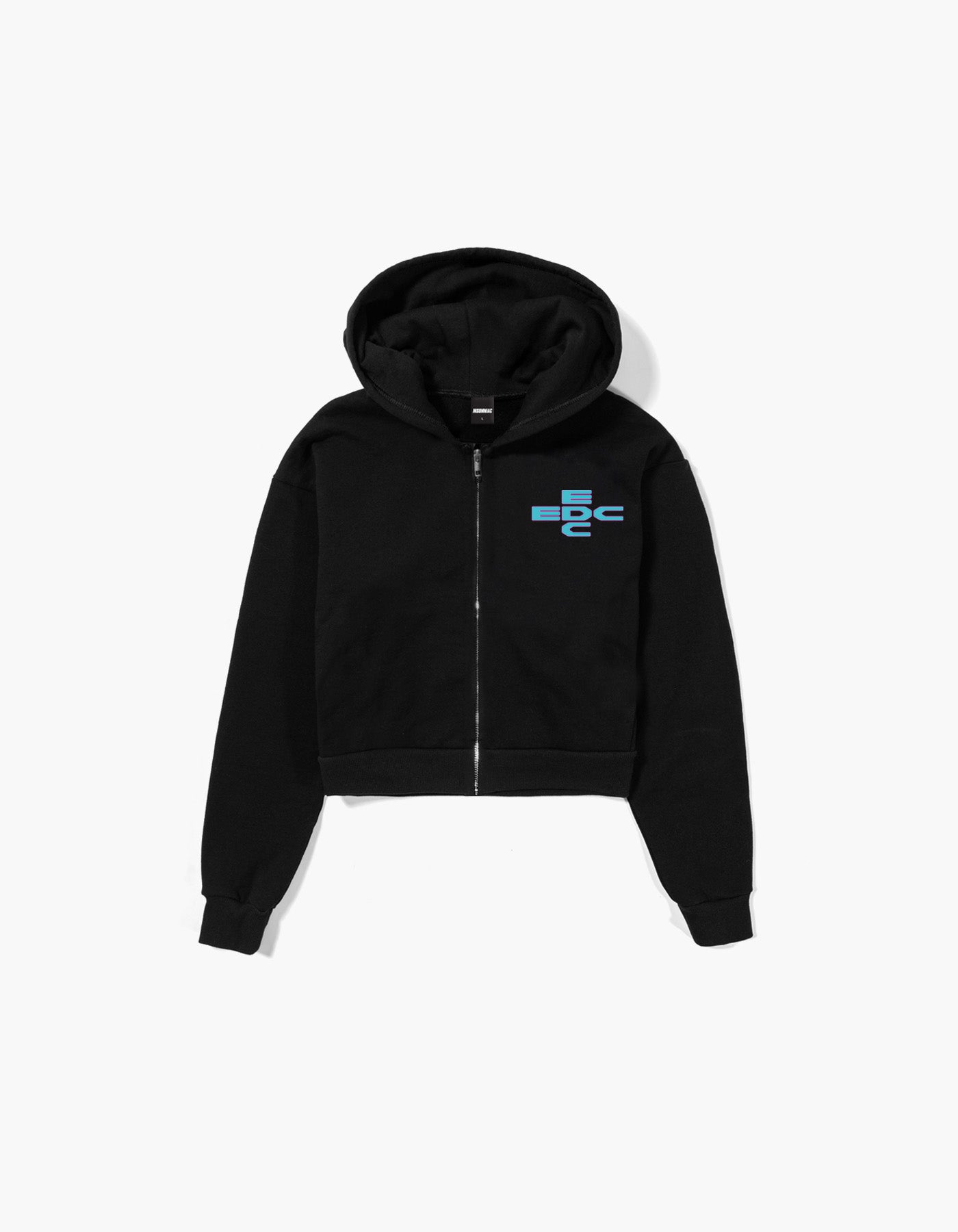 EDC 2026 Daisies Transmission Crop Zip Hoodie