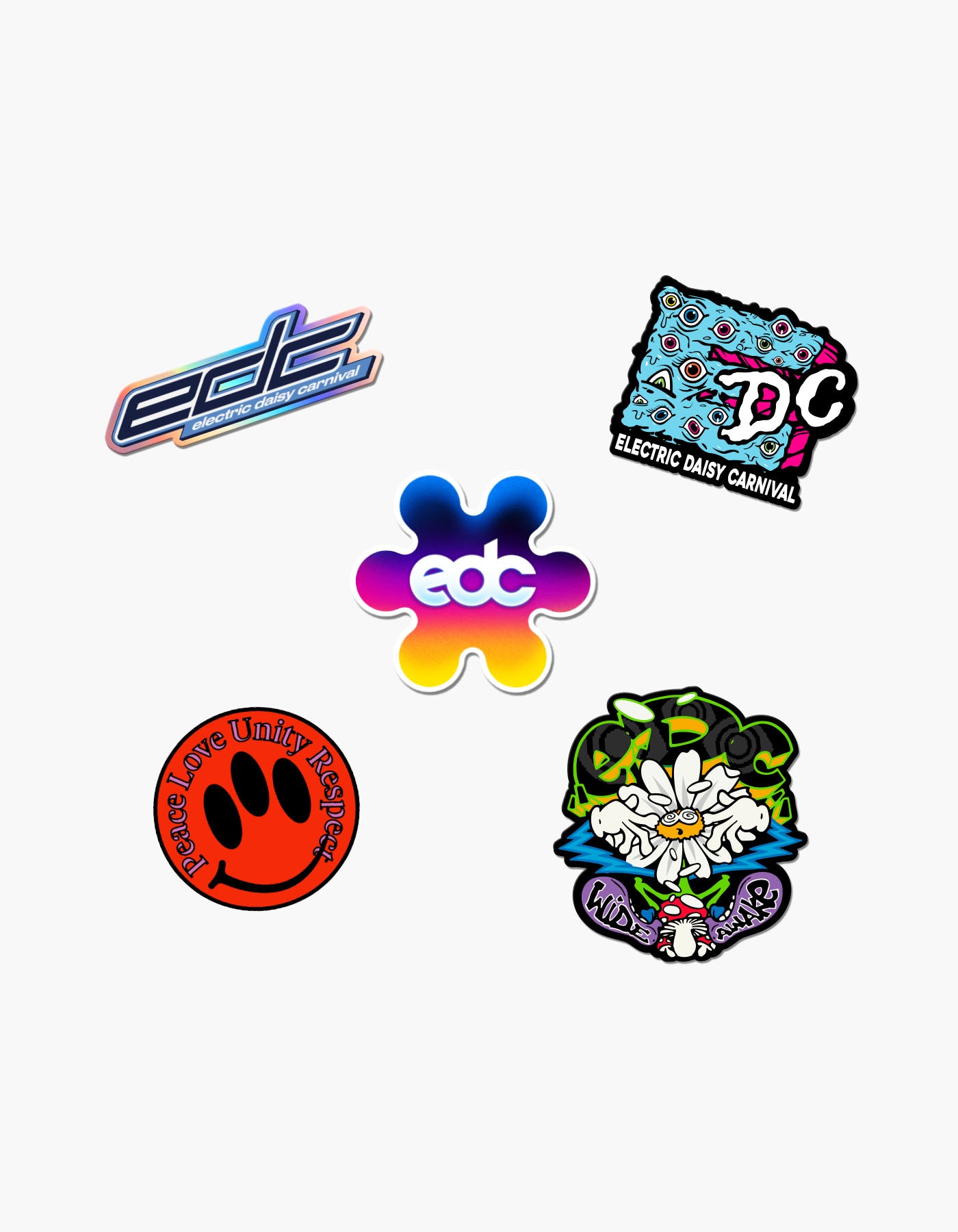 EDC 2026 Sticker Slap Pack