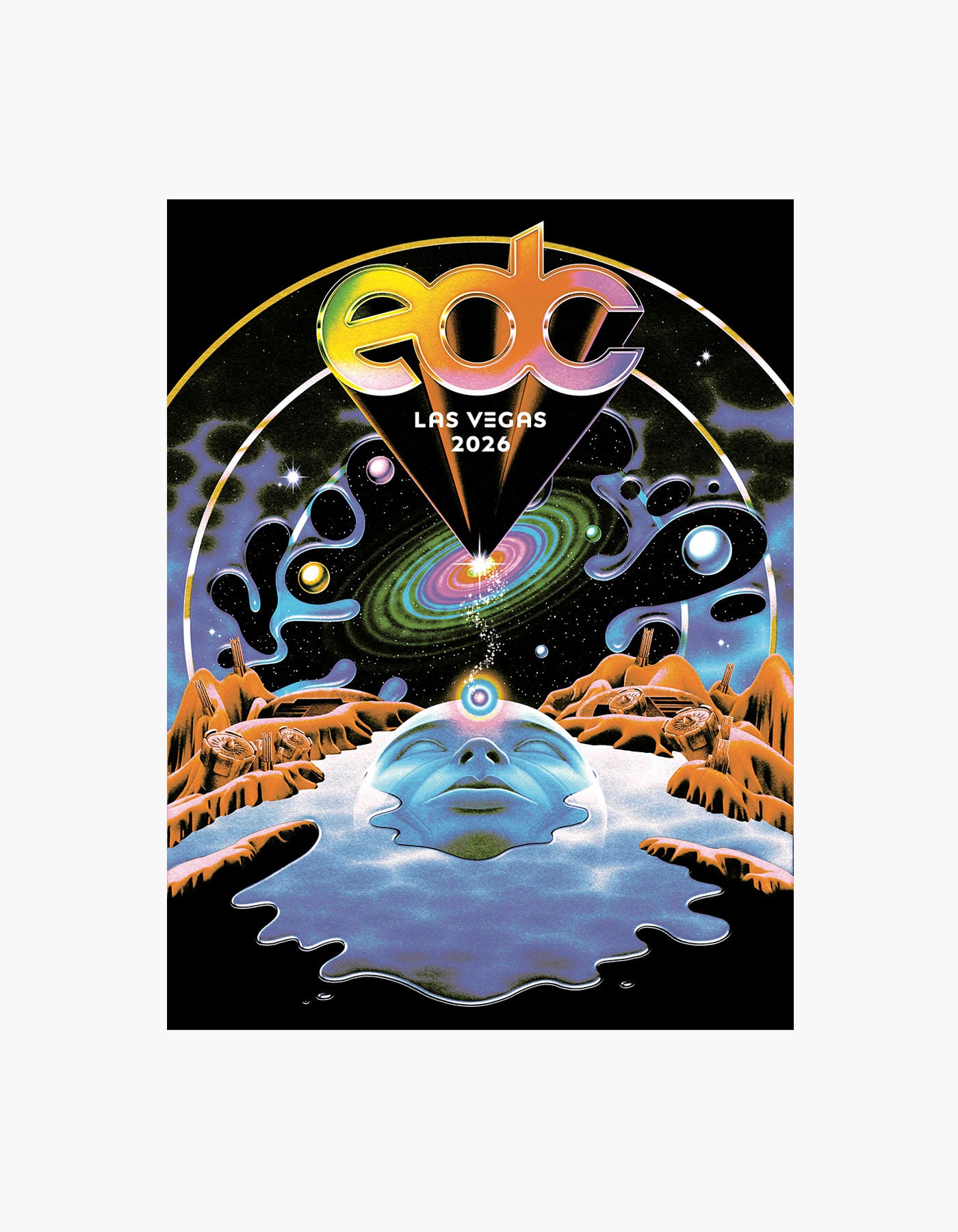 EDC Las Vegas 2026 Kinetic Universe Poster