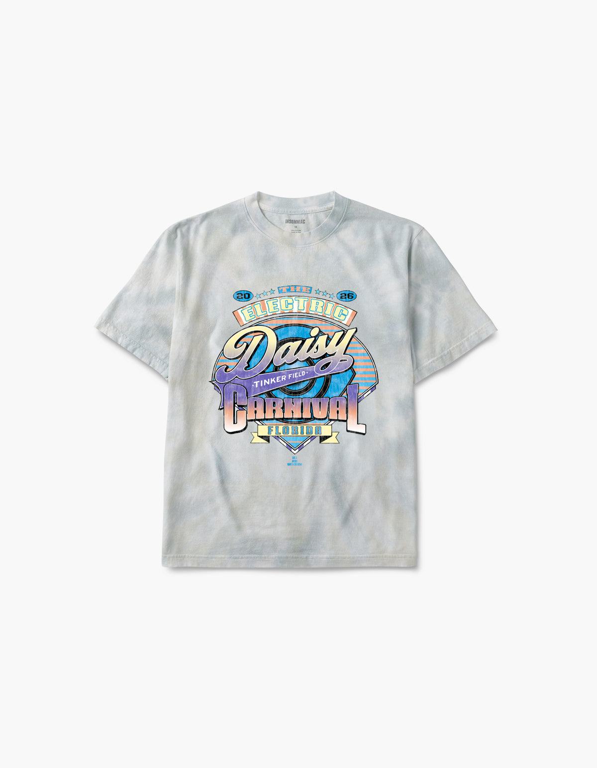 Tinker Field 2026 Lineup Tie Dye Short Sleeve Tee