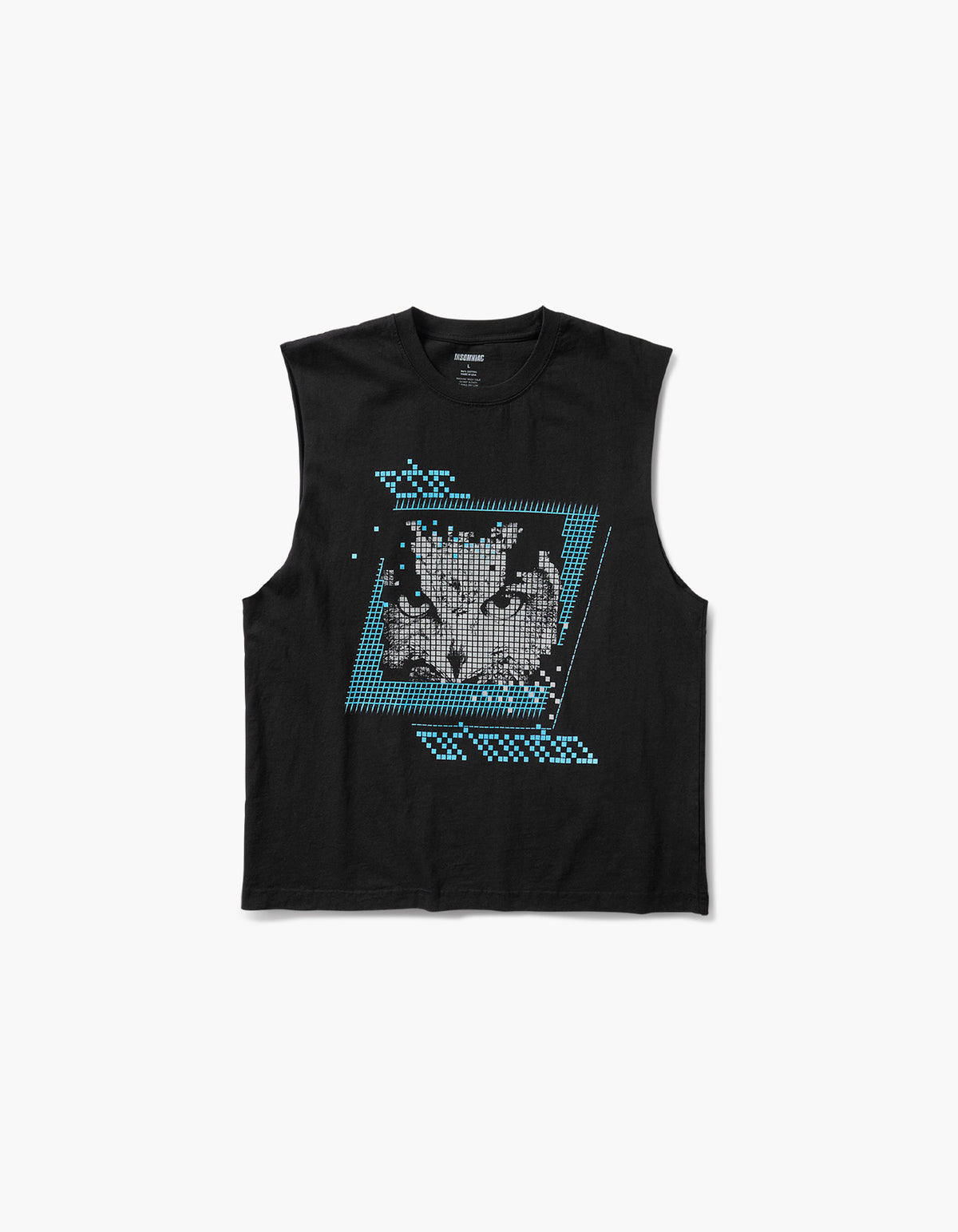 Owl Pixels Muscle Tank