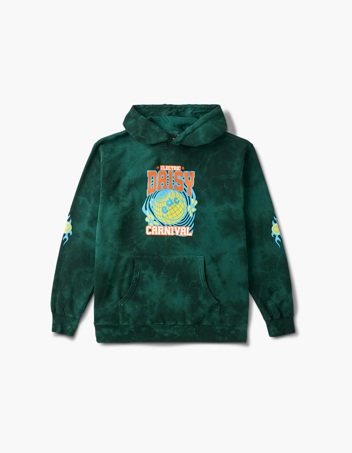 EDC Earth Love 2026 Lineup Tie Dye Hoodie