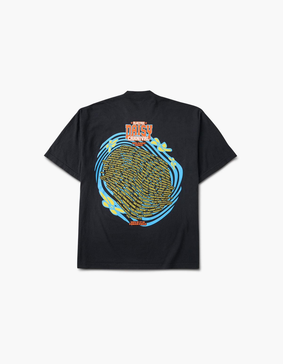 EDC Earth Love 2026 Lineup Short Sleeve Tee