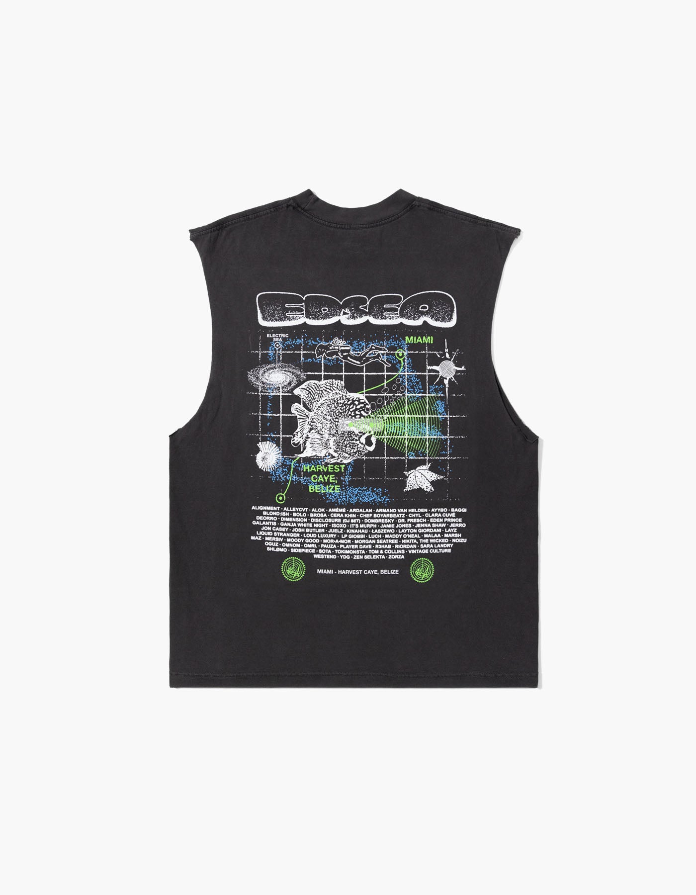 Sailing Rhythm Lineup Muscle Tank