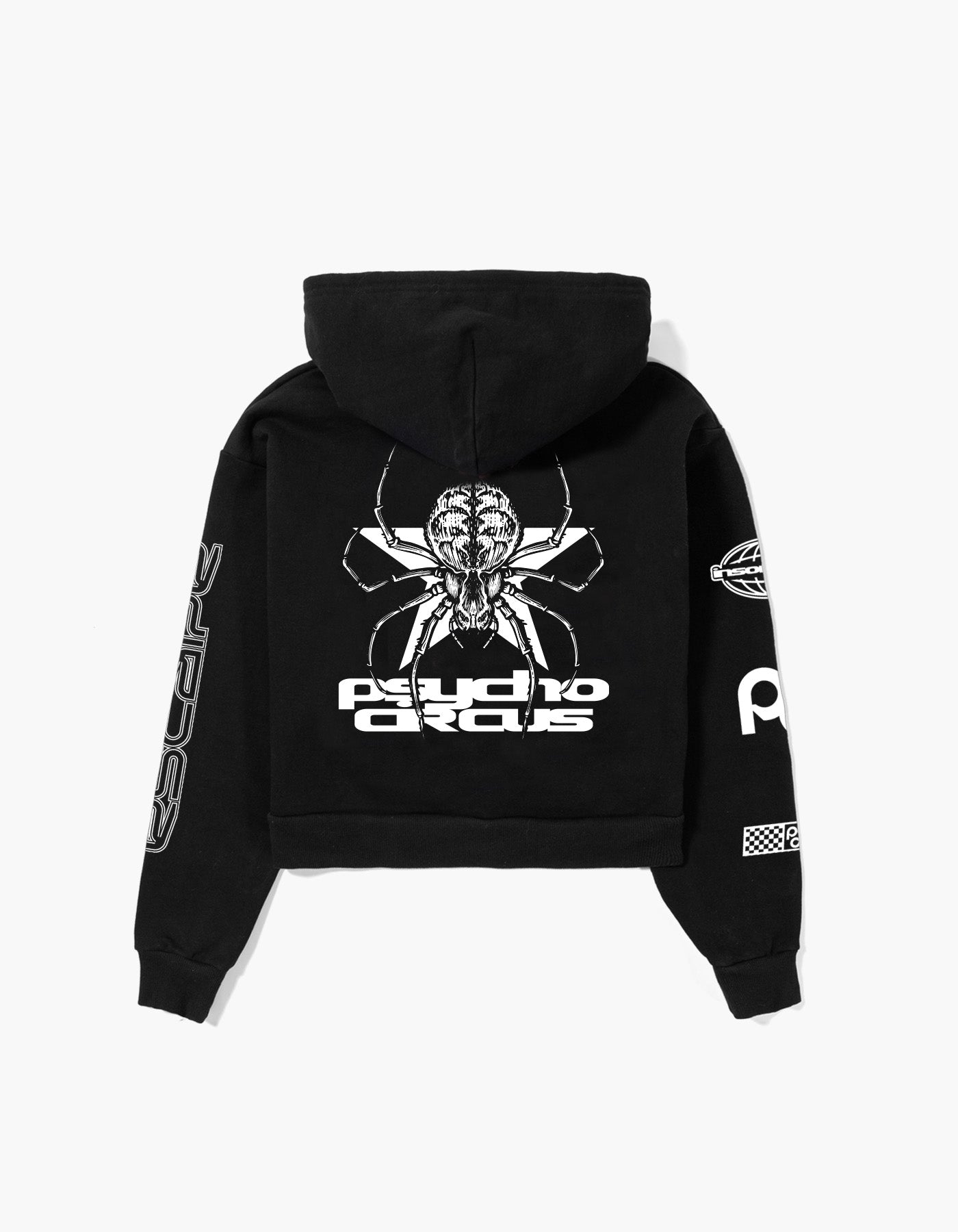 Psycho Circus Crop Hoodie