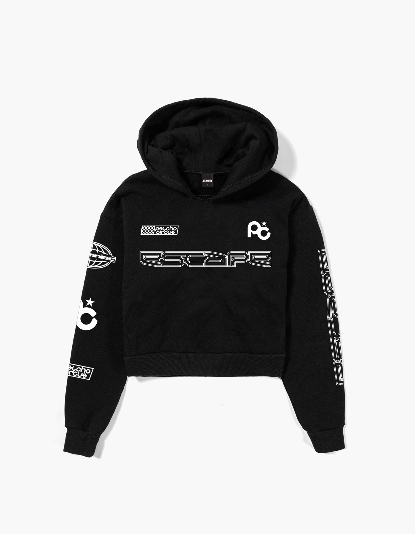 Psycho Circus Crop Hoodie